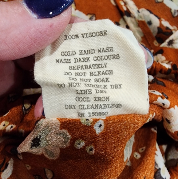 Spell & Gypsy Designs Gypsy Dancer Blouse Maple   READ - Picture 16 of 16